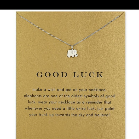 Jewelry - 4 for $20 elephant goodluck necklace